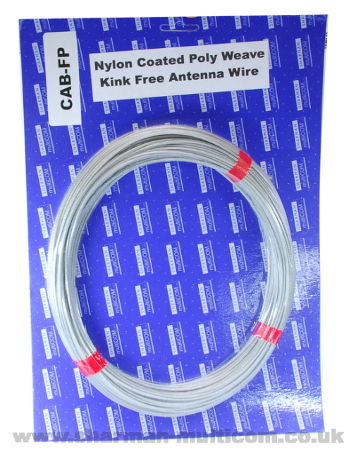 Polyweave antenna wire