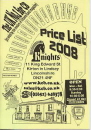 2008 Price List