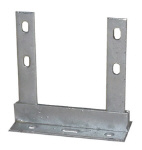 Wall Bracket  (supplied with U bolts)